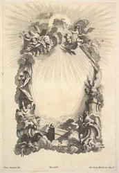 The Ark of the Covenant, from Book of Cartouches, mid-18th century