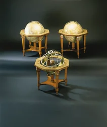 A Rare 18th Century Globe Triplet, Nuremberg