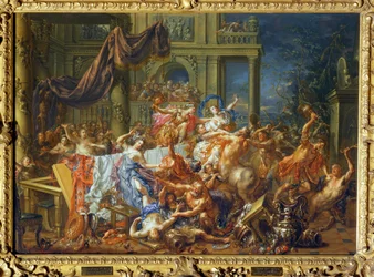 The Battle Between Centaurs and Lapiths, a Legendary Tribe in Thessaly