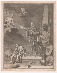 Monument with Heinrich II von Reuß-Obergreiz