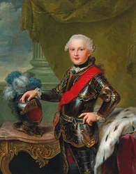 Portrait of Charles II August 1746-1795, Duke of Zweibrücken, ca 1757