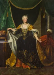 Portrait of Elisabeth Christine of Brunswick-Wolfenbüttel (1691-1750), Wife of Charles VI, Holy Roman Emperor (1685-1740)