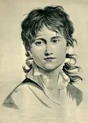 Head of a young woman