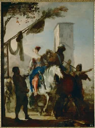 Halt at the tavern