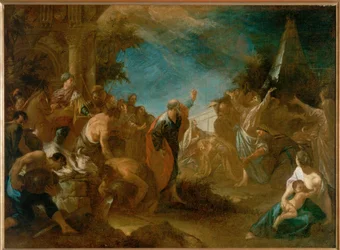 Prophet Elijah confounds the Priests of Baal