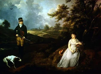 Portrait of a Gentleman and Lady