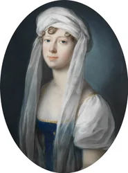 Grand Duchess Maria Pavlovna of Russia as Hereditary Princess of Saxe-Weimar-Eisenach in 1806
