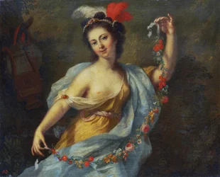 The Muse Terpsichore (the nine muses, 1782)