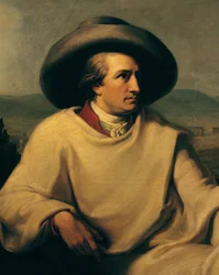 Johann Wolfgang von Goethe in the Campagna, c.1790 (detail)