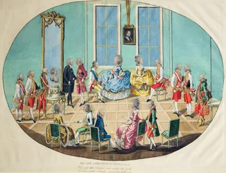 New Year Celebration in Vienna in 1782