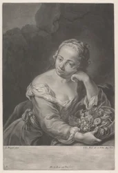 Woman with a Basket of Fruit