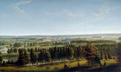 Palace Park as Seen from the Gatchina Palace, 1790s