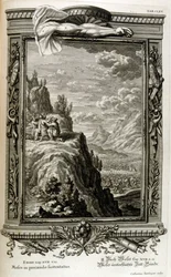 Aaron and Hur Support the Hand of Moses on Sinai, When the Israelites Fled into Sinai, Exodus from Egypt