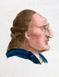 The facial characteristics of a fiery, passionate tempered person