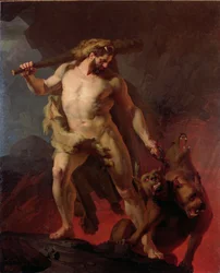 Hercules Removes Cerberus from the Gates of Hell