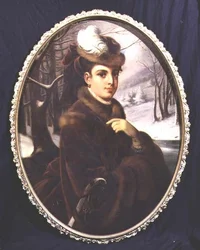 Portrait of an Elegant Austrian Lady