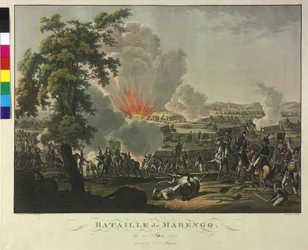 Battle of Marengo on 14 June 1800