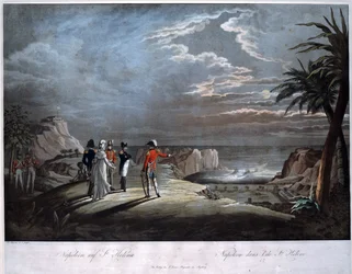 Napoleon Bonaparte on the Island of Saint Helena