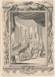 Study for The Iron Bedstead of King Og, Plate 324, Physica Sacra