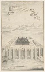 Study for The Temple in Jerusalem, Plate 424, Physica Sacra