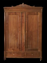 Wardrobe, c. 1846-1860