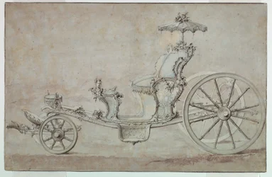 Design for a Cabriolet, before 1750