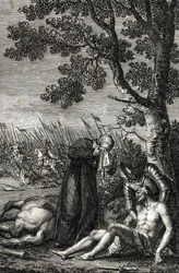 The Death of Adolph of Nassau at the Battle of Gollheilm on July 2