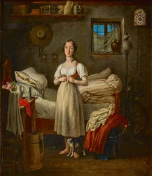 Morning Toilette of a Girl