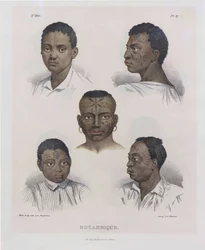 Mozambicans. From Picturesque Journey in Brazil, 1830-1835