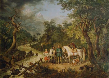 Rudolf of Habsburg and the Priest