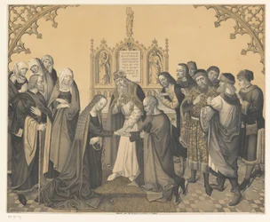 Marriage of Joseph and Mary (series title: Works from the Collection of the Boisserée Brothers)