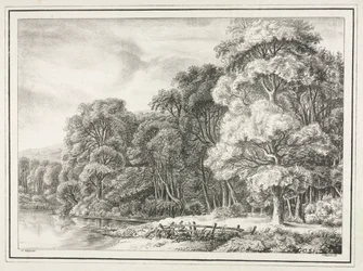 Woodland Scenery with Lake, 1811-1816