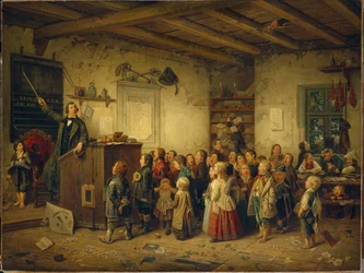Hieronymus Jobs Teaching, From the Series Jobsiada