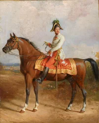 Archduke Carl on Horseback