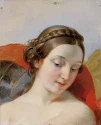 Head of a Young Girl (Study for 