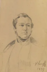 Portrait Study of Franz Xaver Eckl