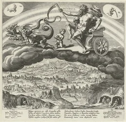 The Planet Saturn and Its Influence on the World (series title: The Seven Planets, Planetarum effectus et eorum in signis zodiaci)