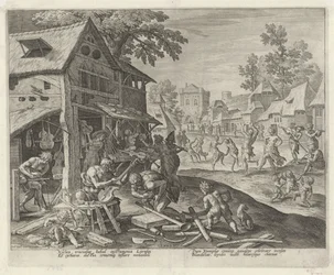 Jubal and His Family Making Musical Instruments