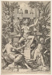 Bacchus, Music, Amor
