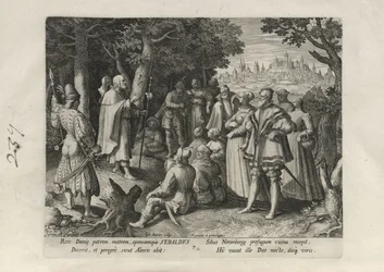 Sebaldus, plate 7 of 25 from the series Trophaeum Vitae Solitariae (Male Hermits)