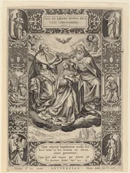 The Coronation of the Virgin, 1576.
