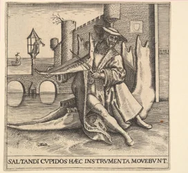 The Rich Man Playing Violin on a Jaw Bone