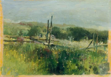 Meadow with Fence
