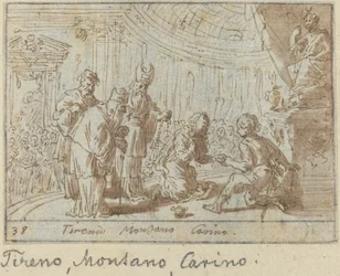 Tirenio, Montano and Carino