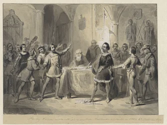 Duke William Joins the Dutch Nobles and Cities
