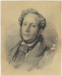 Self-Portrait of Johann Wilhelm Kaiser (I)