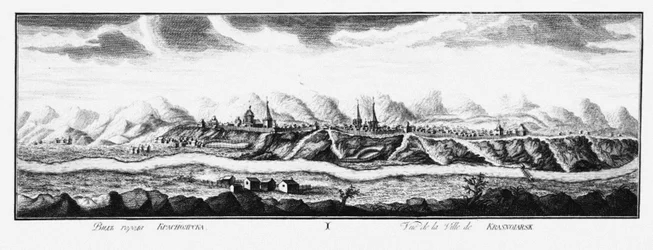 View of Krasnoyarsk