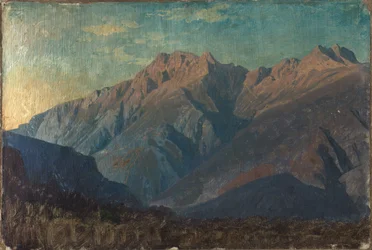 Rock massif (probably) in Graubünden