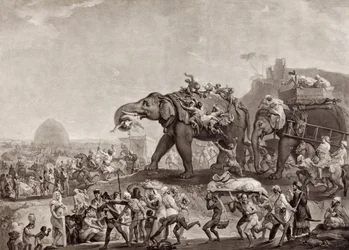 Embassy of Hyderbeck to Calcutta, from the Vizier of Oude, by Way of Patna, in the Year 1788, to Meet Lord Cornwallis, Published c.1800