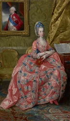 Portrait of Archduchess Maria Amalia of Austria, Duchess of Parma, c.1778